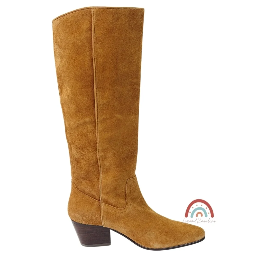 New! J. Crew Piper Knee-high Boots in Suede 5.5
